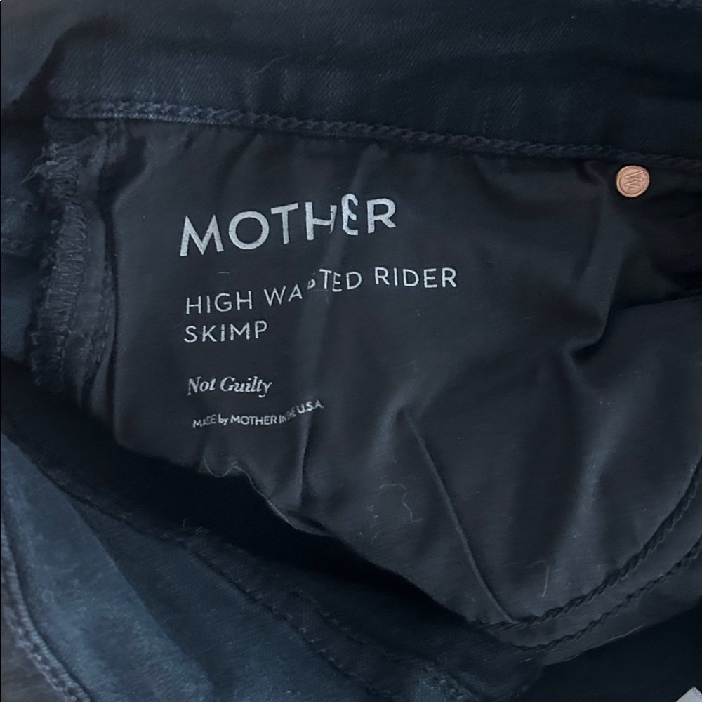 MOTHER High-Waisted Rider Skimp - Picture 5 of 11